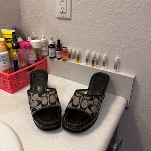 Coach Monogram Heels